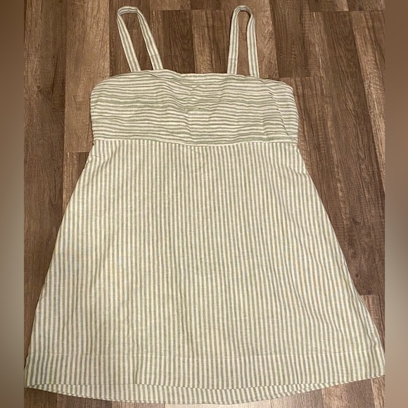 Abercrombie & Fitch Pants - Abercrombie & Fitch Striped Green and White jumpsuit